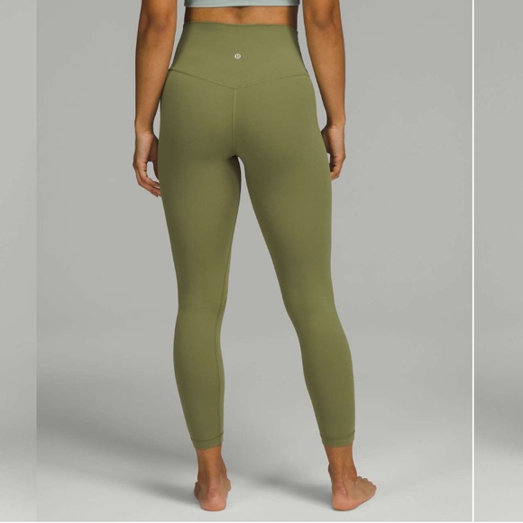 NWOT Lululemon Athletica Align High-Rise  25” Bronze Green Leggings size 4 - Picture 5 of 10